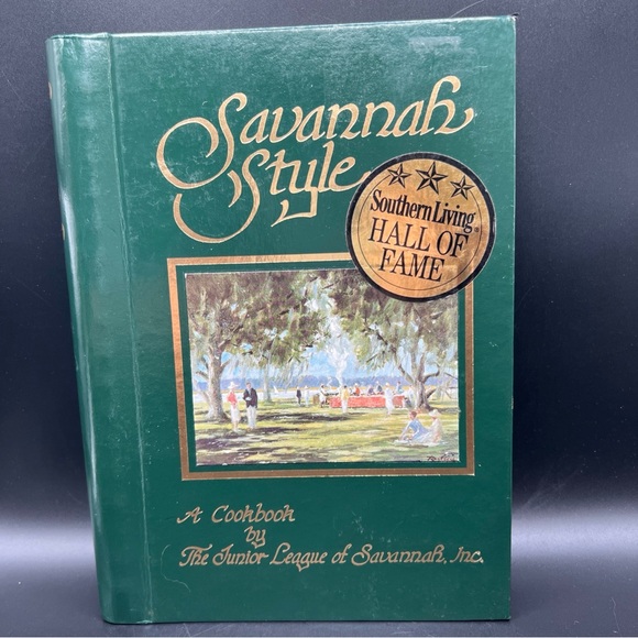 Other - Savannah Style 1980 Spiral Bound HC Cookbook Book Junior League of Savannah
